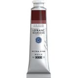 Lefranc Bourgeois 405126 Extra fijne Lefranc olieverf met hoogwaardige kunstenaarspigmenten, lichtecht, verouderingsbestendig - 40ml Tube, Transparent Red Ocre