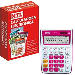 MTL 79133 rekenmachine, middelgroot, bordeaux