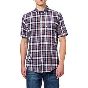 Camel Active Heren 4092185S5549 overhemd, donkerblauw, S