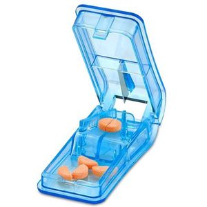 Pillensnijder - Doorzichtig - BPA-vrij - Met V-Grip