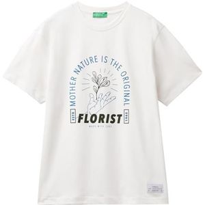 Undercolors of Benetton T-shirt heren, Crème 0Z3, XL