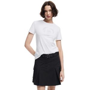 Desigual TS_Daisy, 1000 Blanco, M, wit, M