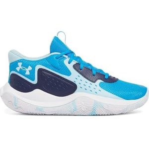 Under Armour - Jet '23 - Indoor Schoenen - Zwart - Diversen Materialen