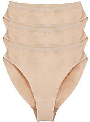 Bezioner Balletdansslips Panty-Dansondergoed, 3 Stuks, Beige voor Kinderen en Volwassenen, Beige Kinderen, 130 cm
