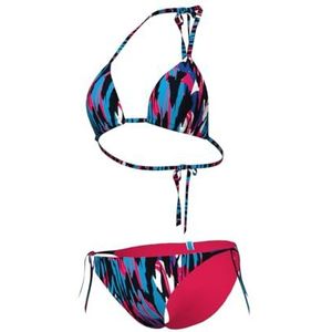 ARENA Dames waterprint bikini driehoek tweedelig dames