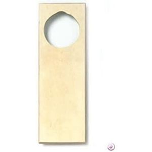 Artemio VIPLP deurbord, hout, beige, 8 x 1,5 x 24 cm