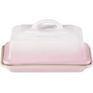 Le Creuset 708371777770000 steengoed boterschotel, 900 g, 17 x 12,5 x 9 cm, schelproze