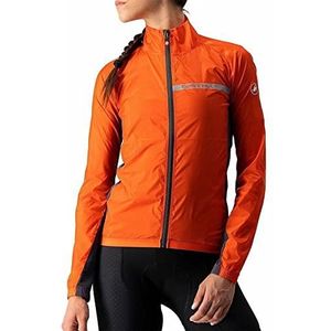 CASTELLI 4521529-656 SQUADRA ST. W JKT Jacket Vrouwen Vurig rood/donkergrijs M