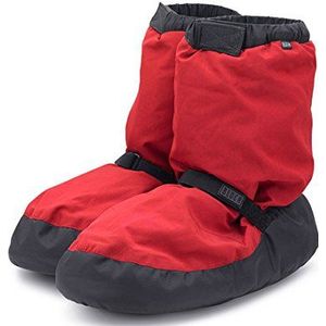 Bloch Dames Warm Up Bootie Dansschoen, Rood, Medium