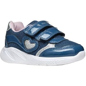 Geox Baby Meisjes B Sprintye Girl A Sneakers, Avio Silver, 21 EU