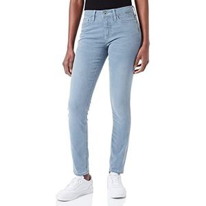 Camel Active Womenswear Dames Slim Jeans, blauw (Bleu 41), Eén maat NL (Fabrikant maat:31/32)