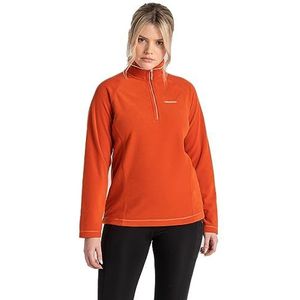 Craghoppers Miska V Half Zip Womens Fleece Jas, Sedona, 46