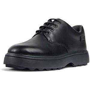 Camper - Norte - Schoenen - Zwart - Kalfsleer - Rubber Loopzool