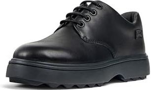 Camper - Norte - Schoenen - Zwart - Kalfsleer - Rubber Loopzool