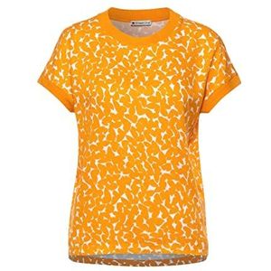 Street One Dames 317575 T-Shirt, Sunset Yellow, 38