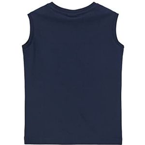 s.Oliver T-shirt voor jongens, mouwloos, blauw 5952, 92/98 cm