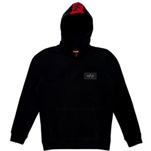 Alpha Industries Red Stripe Hoody voor kinderen Black 134/140