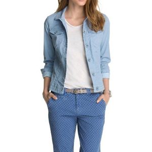 ESPRIT dames jeansjack in mooie pasteltinten 034EE1G025