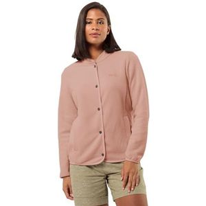 Jack Wolfskin Light Curl Jkt W Fleecejack, Dawn-Pink, L voor dames, Roze Dawn, L