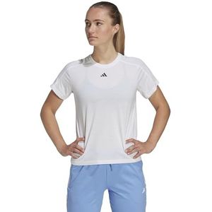 adidas TR-es Crew T-shirt voor dames, Wit, L