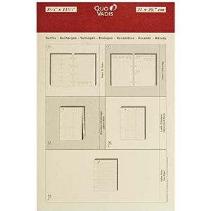 Quo Vadis 270004Q Timer 29 notities kalender / afsprakenplanner voor navulling voor S/F 21 x 29,7 cm 2013 in het Frans