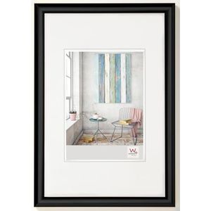 walther design fotolijst zwart 60 x 80 cm Trendstyle kunststof lijst KP080B