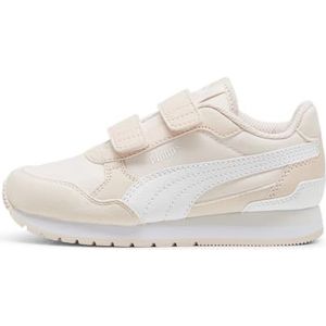 PUMA St Runner V4 NL V PS, uniseks gymschoenen voor kinderen en jongens, Island Pink PUMA White Feather Gray, 31 EU