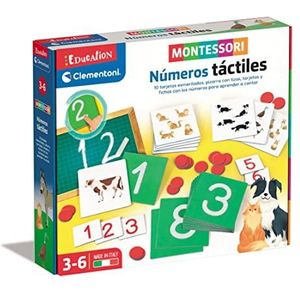 Clementoni Montessori 55451 Montessori educatief spel, wiskunde, speelgoed in het Spaans vanaf 3 jaar