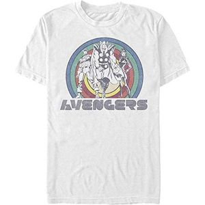 Marvel Avengers Classic - AVENGERS Unisex Crew neck T-Shirt White XL
