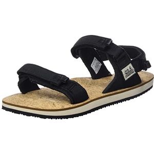Jack Wolfskin Dames ECOSTRIDE 2 SANDAL W , phantom / cork, 37 EU