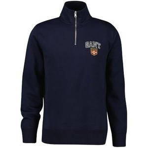 Graphic Half Zip, evening blue, 4XL