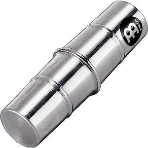 Meinl Percussion SSH1-S Aluminium Samba Shaker - Single (Small), 20 cm lengte, zilver