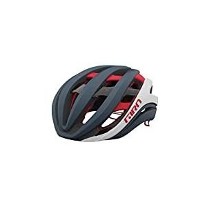 Giro Aether Spherical, herenhelm, mat, grijs/wit/rood, maat S