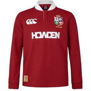 Canterbury Unisex Kids British & Irish Lions Classic Shirt met lange mouwen