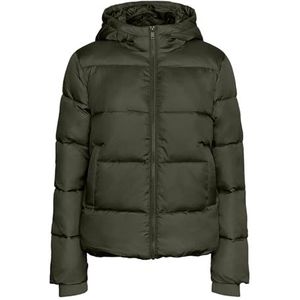 Pieces - Bee New - Gewatteerd Jack - Regular Fit - Met Capuchon