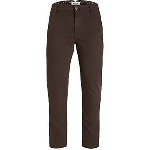 JACK & JONES Jpstmarco Jjfred AMA Noos Chinobroek voor heren, mulch, 27W x 30L