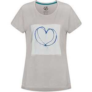 Dare 2b Women's Emote Katoen Grafische Print T-shirt met lange mouwen