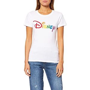 Disney WODISNETS003 T-shirt, wit, S dames