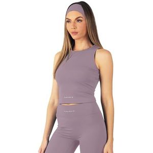 Carlheim Women's Serenita Active Collection Tank top, Dusty Pink, Large