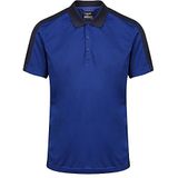 Regatta Professioneel Contrast Coolweave Wicking Polo Shirt, NewRoyal/Nvy, XL