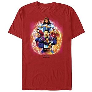 Marvel Doctor Strange in the Multiverse of Madness - Strong Three Unisex Crew neck T-Shirt Red S