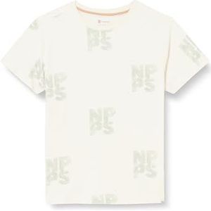 Noppies Daczell T-shirt met korte mouwen voor jongens en jongens, Whisper White - P198, 116 cm