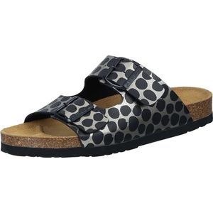 Dr. Brinkmann Dames 700621-01 platte slipper, zwart, 37 EU, zwart, 37 EU