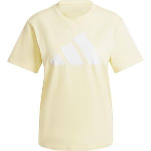 adidas Dames PWR 3 GRAPHIC TEE, almost yellow, M