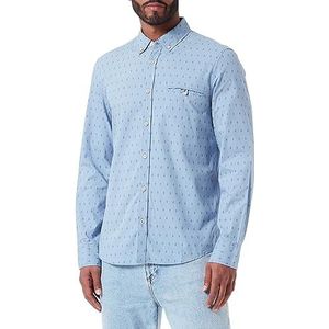 MUSTANG Heren Style Casper Shirt Klassiek overhemd, AOI Ruiten AOP_12422, S, Aoi Ruit Aop_12422, S