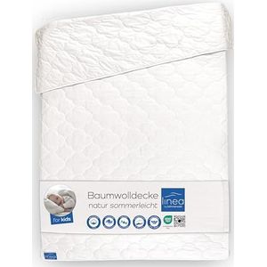 Böhmerwald KIDS Lichtgewicht Dekbed, katoen, wit, 100 x 135 cm
