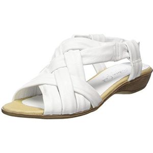 Andrea Conti 1673429 Open sandalen voor dames, wit, 38 EU