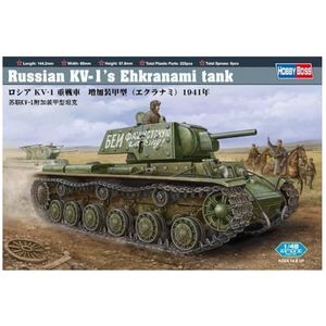 Hobbyboss 1:48 Schaal ""Russische KV-1 Ehkranami"" Assembly Authentieke Kit