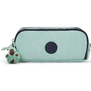 Kipling Gitroy grote pennenetui, zeegroen, blauw