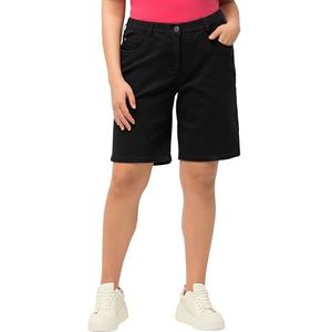 Ulla Popken vrijetijdsbroek voor dames, zwart, 42